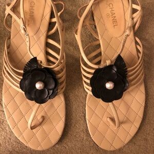 Chanel sandals so cute